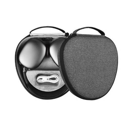 Foto - Puzdro pre slúchadlá Apple AirPods Max s automatickým režimom spánku - Tmavo sivé