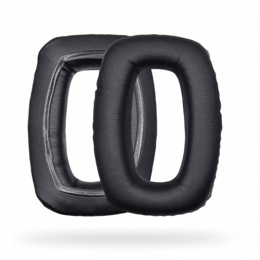 Foto - Náhradné náušníky pre slúchadlá Beyerdynamic DT 100, DT 102, DT 108, DT 109, DT 150, DT 190 - Čierne, kožené