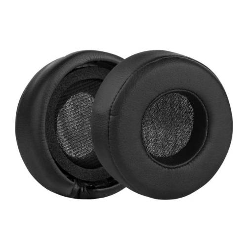Foto - Náhradné náušníky pre slúchadlá Beats Dr. Dre Mixr - Čierne, kožené