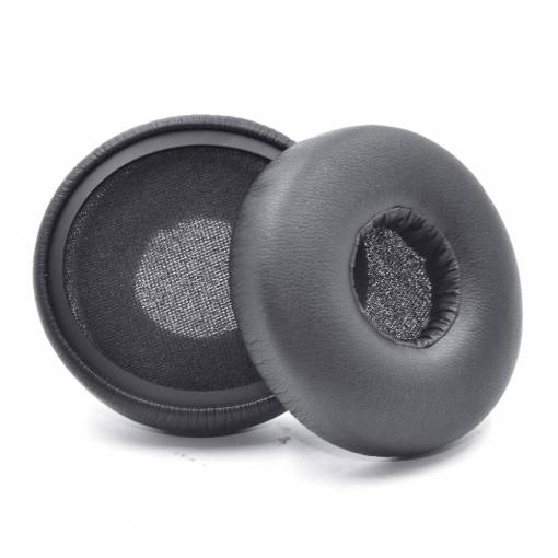Foto - Náhradné náušníky pre slúchadlá AKG N60NC Wired - Čierne, kožené