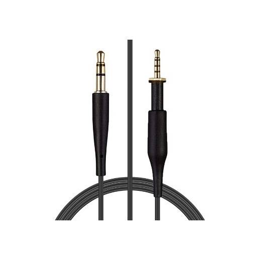 Foto - Audio kábel pre slúchadlá AKG K450, K451, K452, K480, K490, K495, Q460 - Čierny