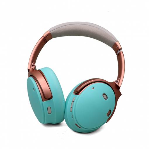 Foto - Silikónové kryty na náušníky pre slúchadlá Bose QuietComfort 35 a 35 II - Mentolovo modrá