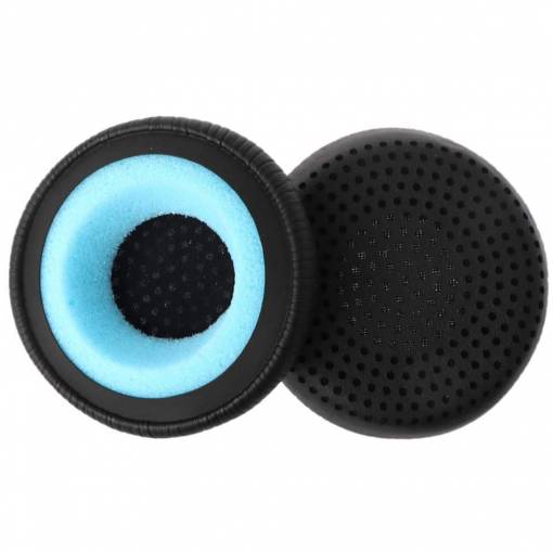 Foto - Náhradné náušníky pre slúchadlá SkullCandy Grind Bluetooth Wireless - Čierne, kožené
