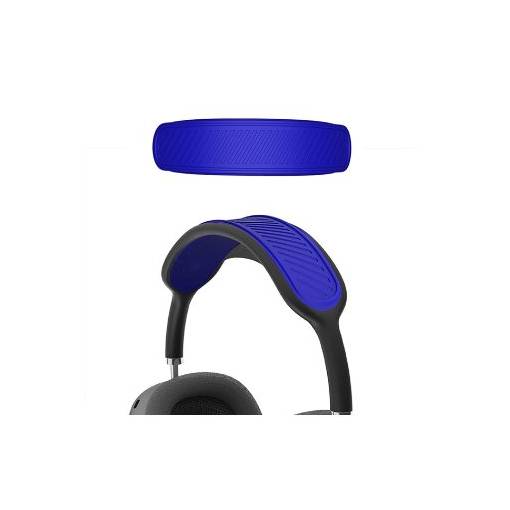 Foto - Hlavový most pre slúchadlá Apple AirPods Max - Modrý, silikónový