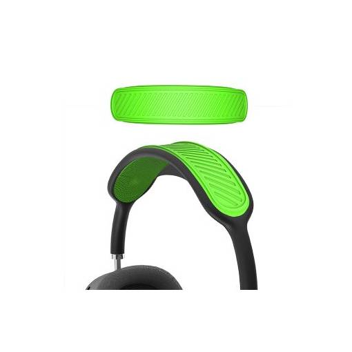 Foto - Hlavový most pre slúchadlá Apple AirPods Max - Zelený, silikónový