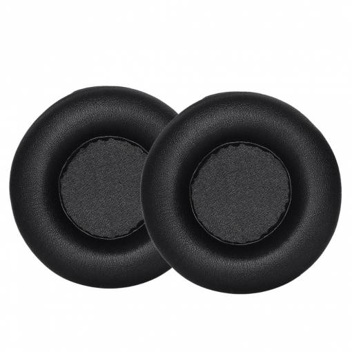Foto - Náhradné náušníky pre slúchadlá Razer Kraken - Čierne, kožené