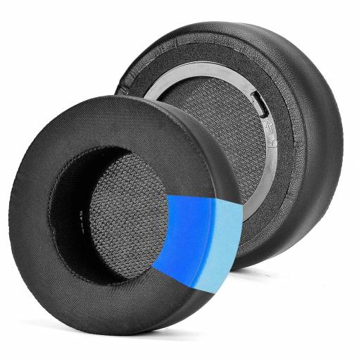 Foto - Náhradné náušníky pre slúchadlá Corsair Virtuoso RGB, RGB SE a RGB XT - Čierne, s chladivým gélom