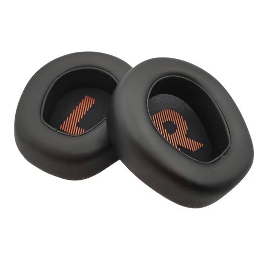 Foto - Náhradné náušníky pre slúchadlá JBL Quantum 200 - Čierne, kožené