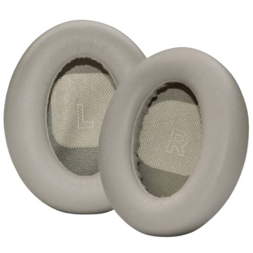 Foto - Náhradné náušníky pre slúchadlá Bose QuietComfort Ultra - Sivé, kožené