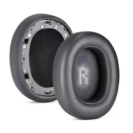 Foto - Náhradné náušníky pre slúchadlá JBL Everest Elite 750NC - Čierne, kožené