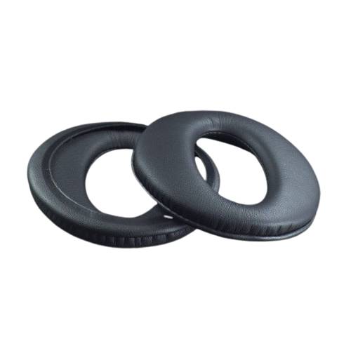 Foto - Náhradné náušníky pre slúchadlá Sony MDR-CD270 - Čierne, kožené