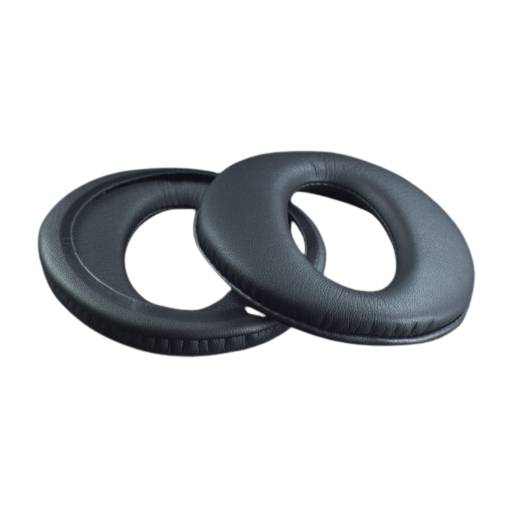 Foto - Náhradné náušníky pre slúchadlá Sony MDR-CD370 - Čierne, kožené