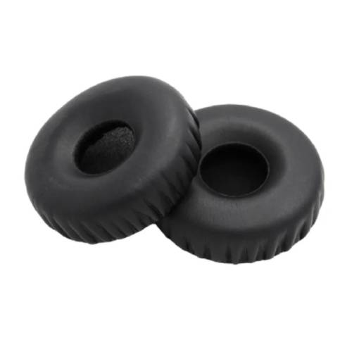 Foto - Náhradné náušníky pre slúchadlá Beats Solo 1.0 Wireless - Čierné, kožené
