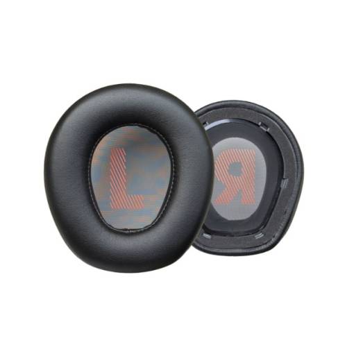 Foto - Náhradné náušníky pre slúchadlá JBL Quantum 400 - Čierne, kožené