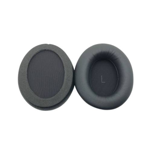 Foto - Náhradné náušníky pre slúchadlá JBL E55BT - Čierné, kožené