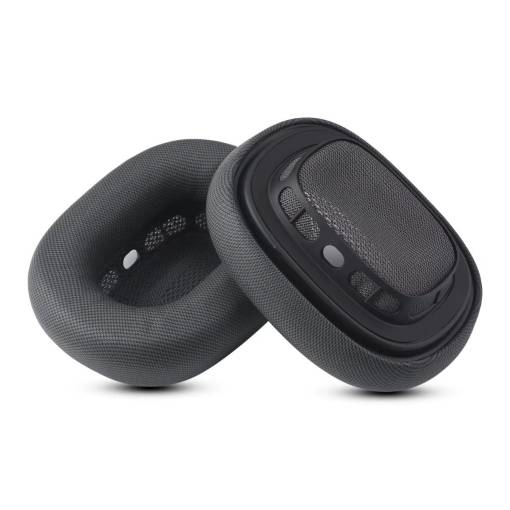 Foto - Náhradné náušníky pre slúchadlá Apple AirPods Max - čierne, kožené