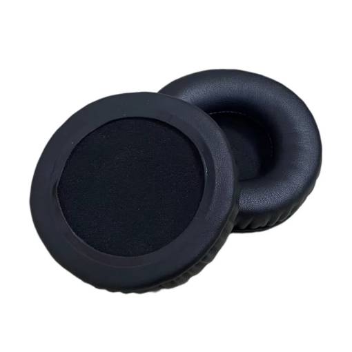 Foto - Náhradné náušníky pre slúchadlá Pioneer HDJ-CUE1 - Kožené, čierne