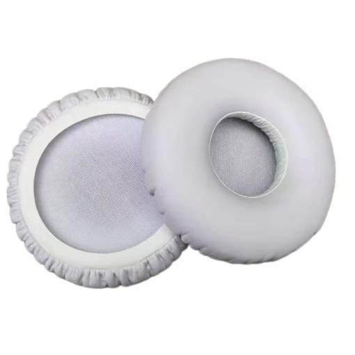 Foto - Náhradné náušníky pre slúchadlá JBL E35, E45, E45BT - Sivé, kožené