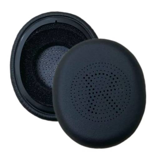 Foto - Náhradné náušníky pre slúchadlá Jabra Evolve2 30 SE, MS, UC - čierne, kožené