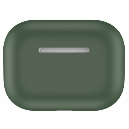 Foto - Silikónový obal pre Airpods Pro - Tmavo zelená