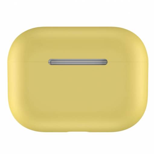 Foto - Silikónový obal pre Airpods Pro - Žltá